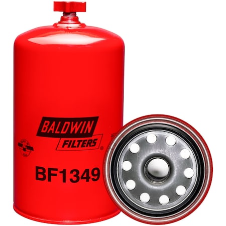 Baldwin Filters Fuel Filter, 8-7/32 x 4-9/32 x 8-7/32 In BF1349